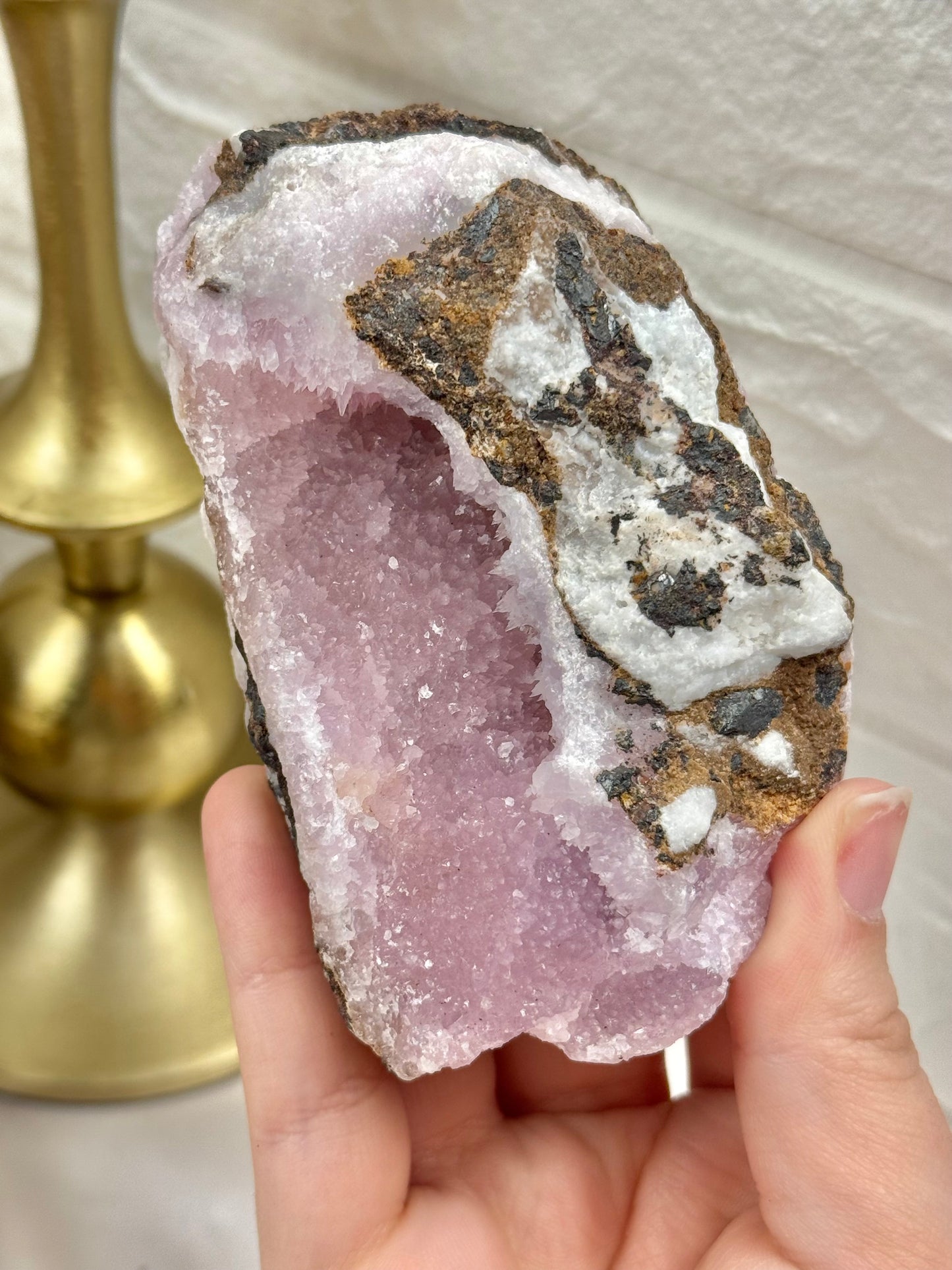 You pick! High quality raw pink aragonite from Pakistan