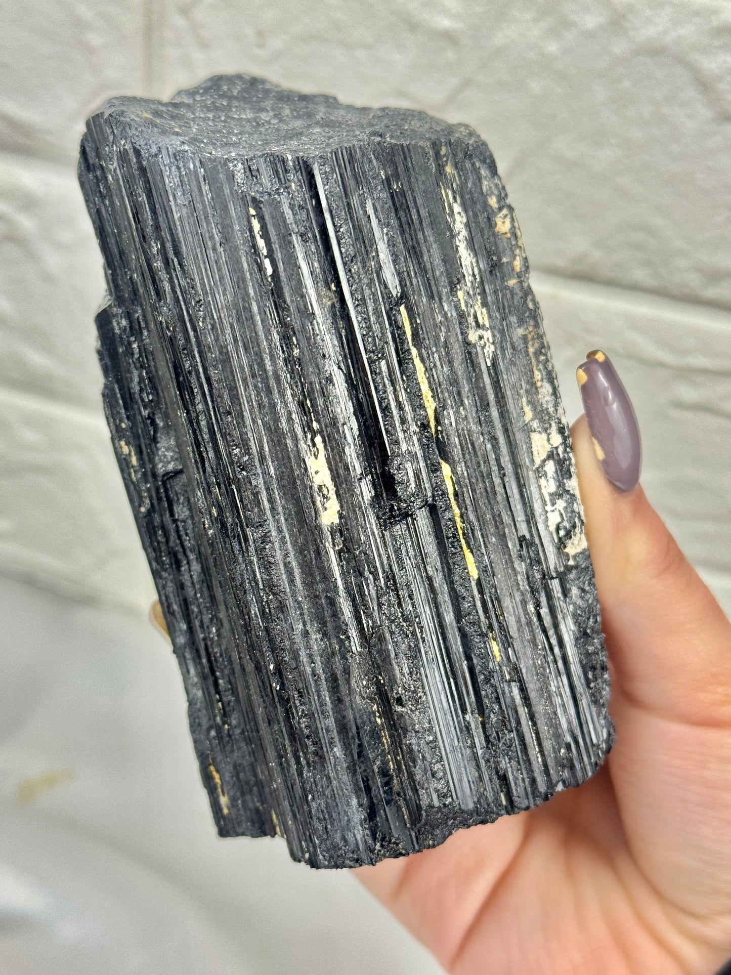 You pick! Raw black tourmaline from Brazil