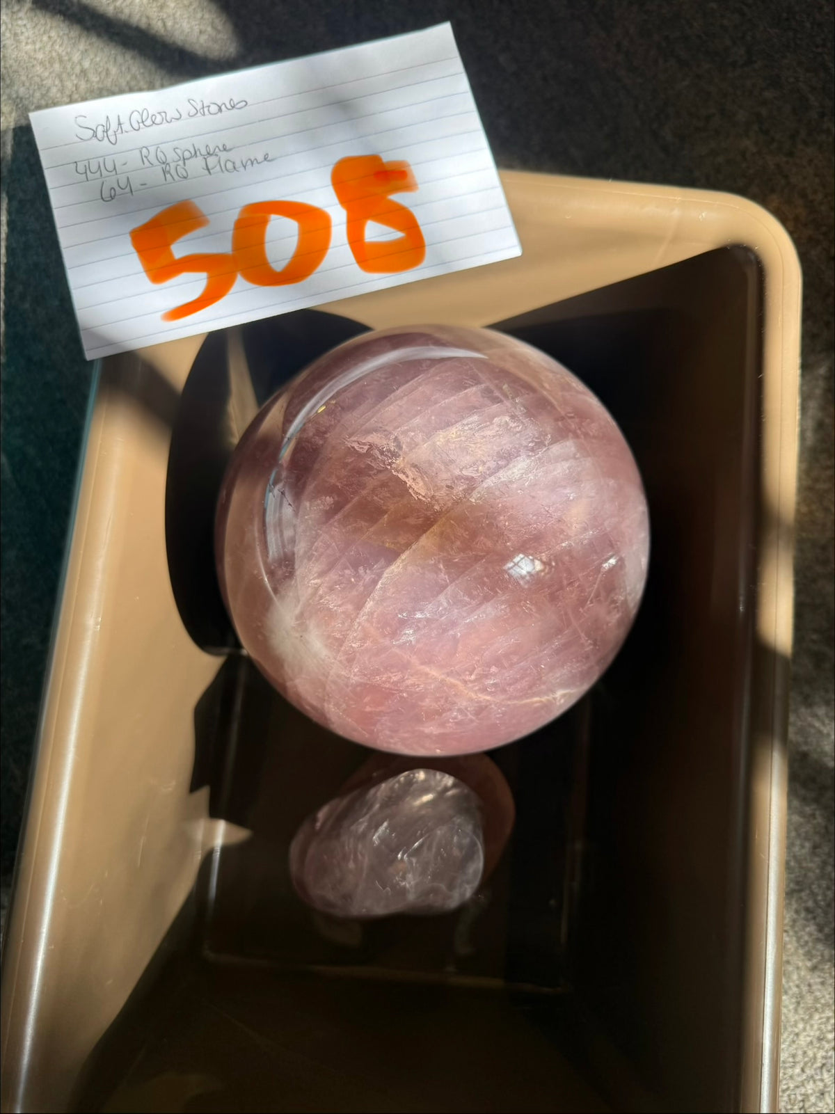 Softglowstones- rose