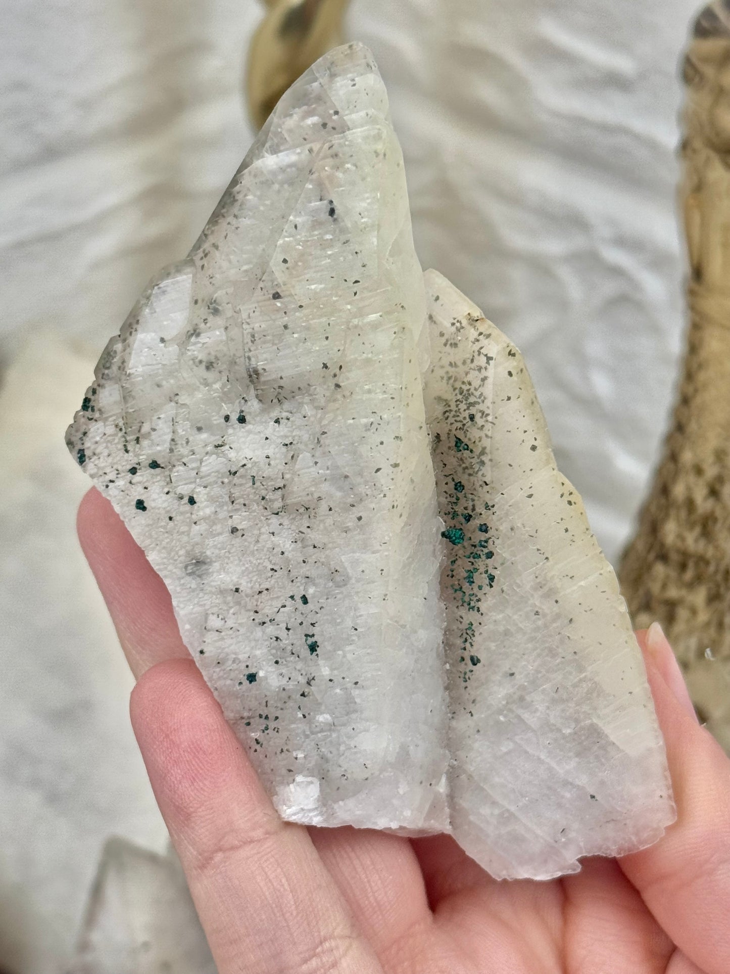 You pick! Malachite x calcite from hunan Changning shuikoushan, China