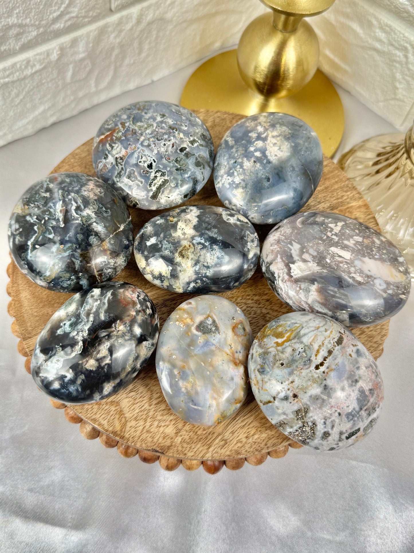 You pick! Cosmic jasper palm stones from Madagascar