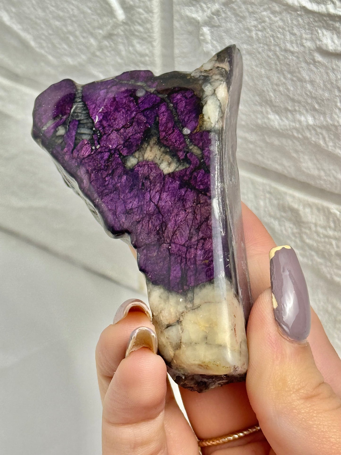 You pick! Polished purpurite Freeform’s from Namibia