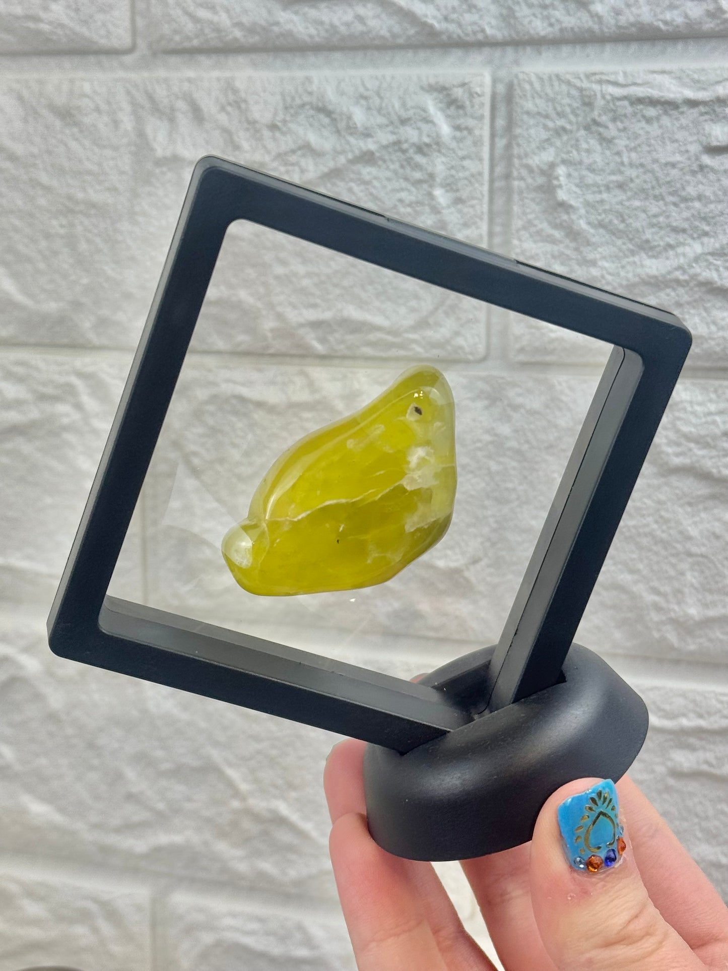 You pick! AAA Gel prehnite from Australia (comes with stand)