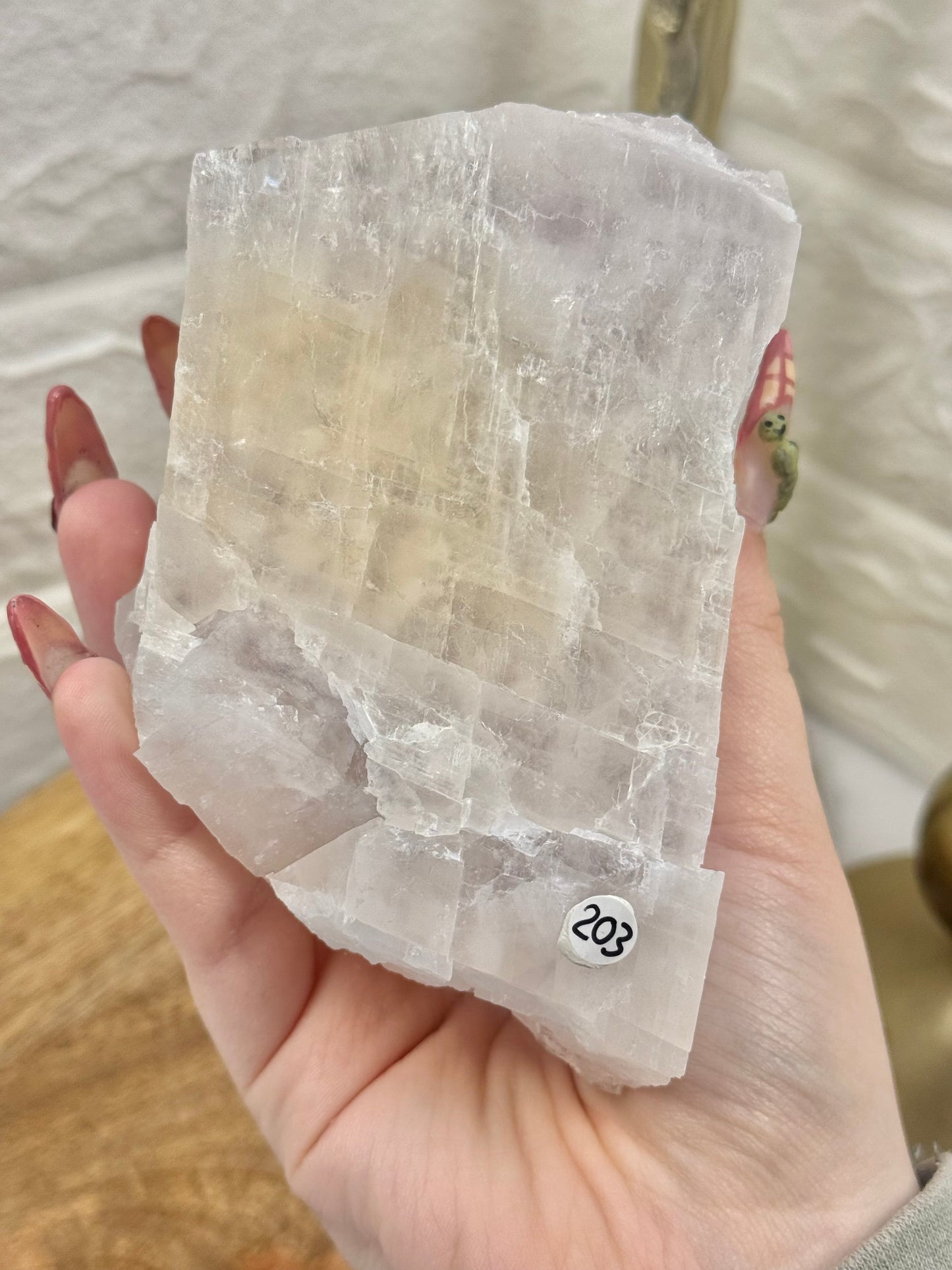 Incredible yellow/lavender balmat calcite from the Empire Zinc Mine, New York