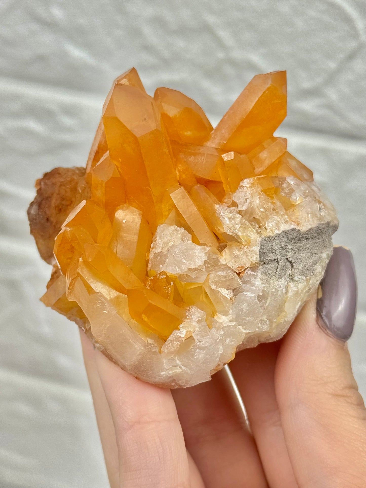 You pick! Tangerine quartz from Brazil
