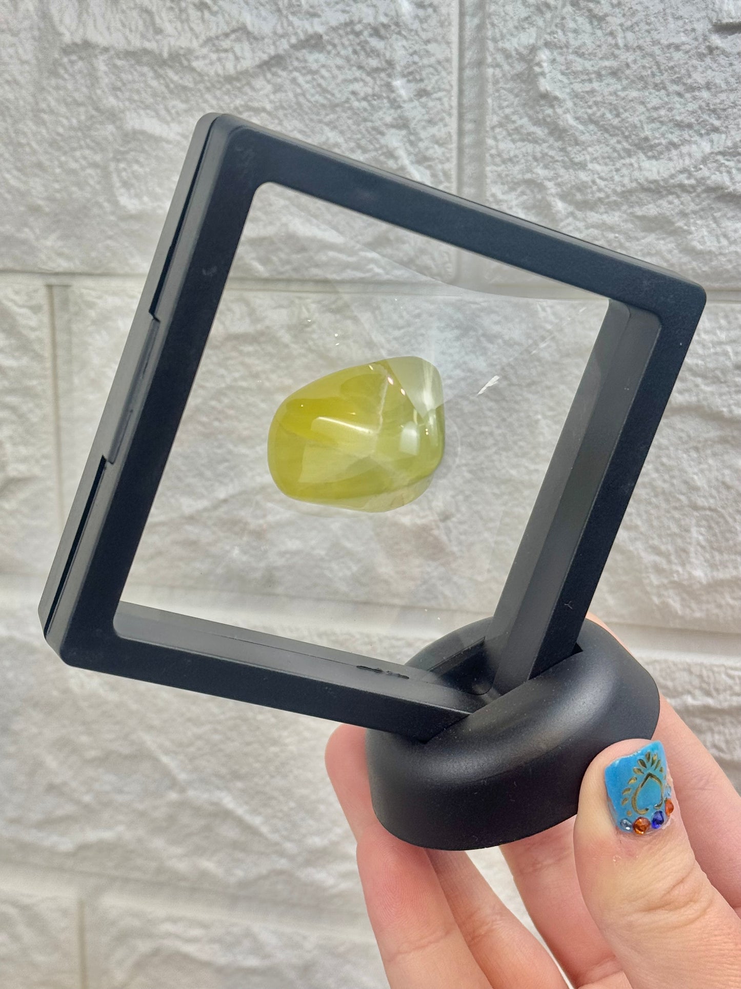 You pick! AAA Gel prehnite from Australia (comes with stand)