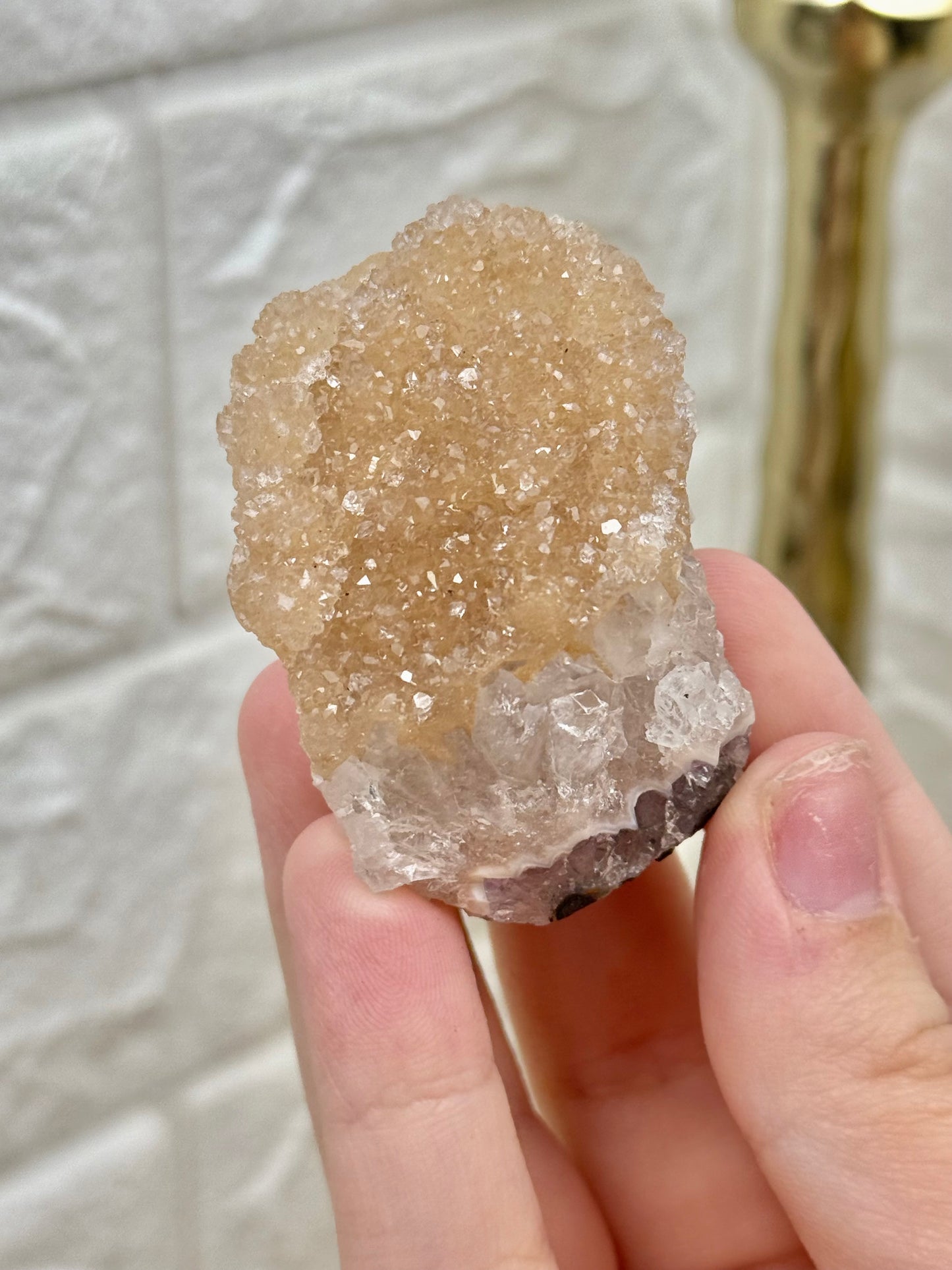 You pick! Peachy sugary amethyst pieces from Brazil