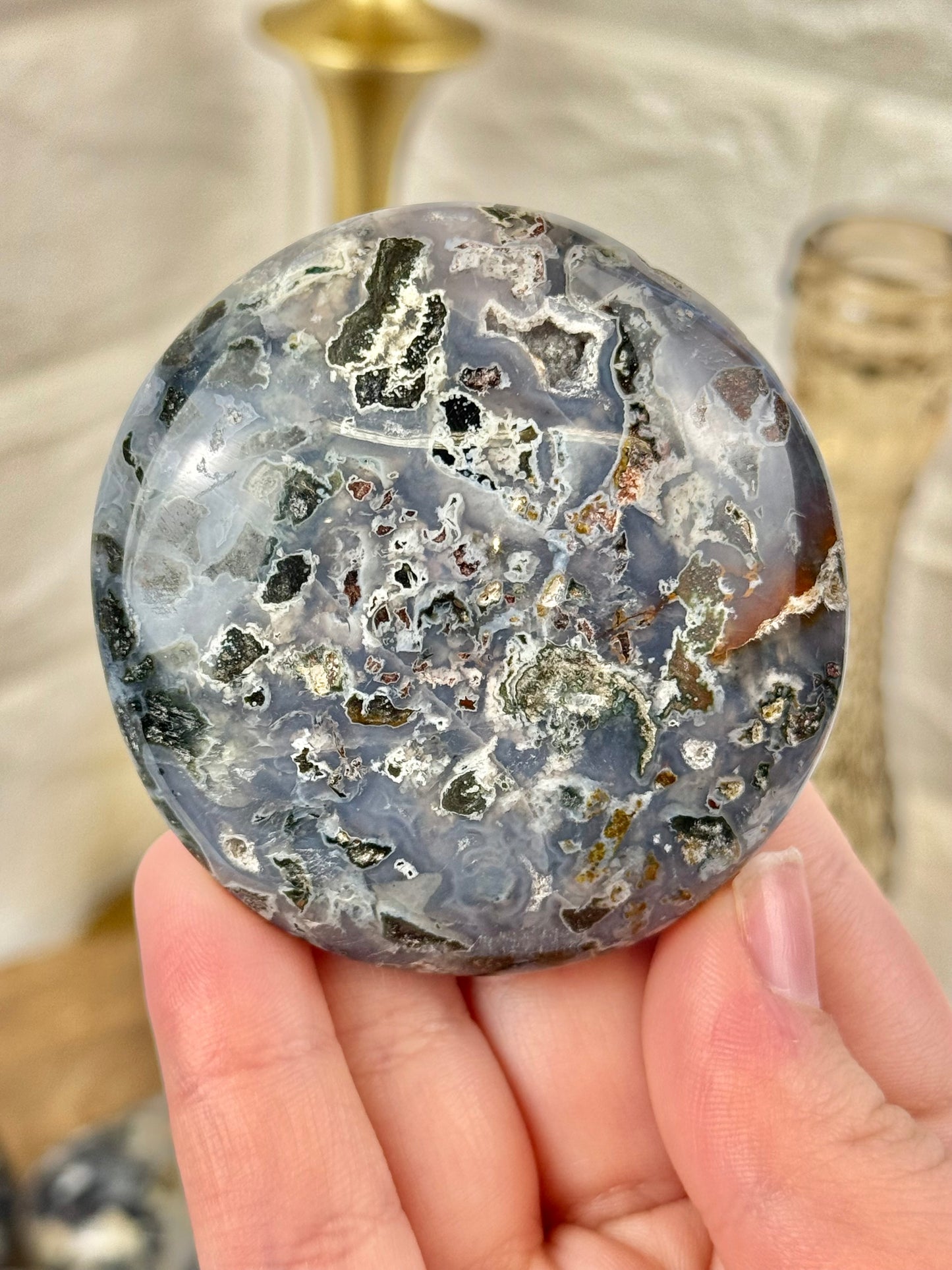 You pick! Cosmic jasper palm stones from Madagascar