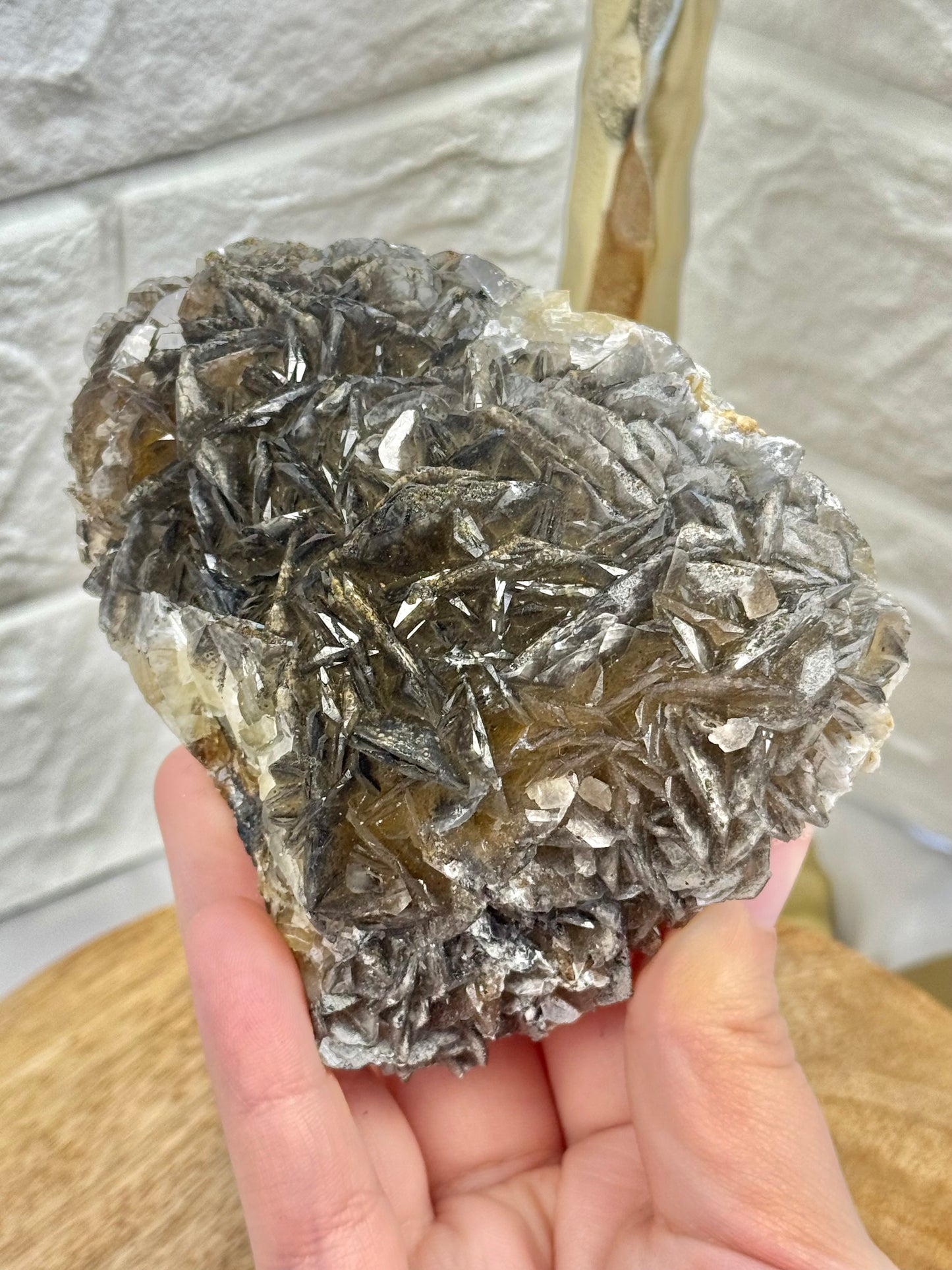 Beautiful dark rose calcite from Hubei Province, China