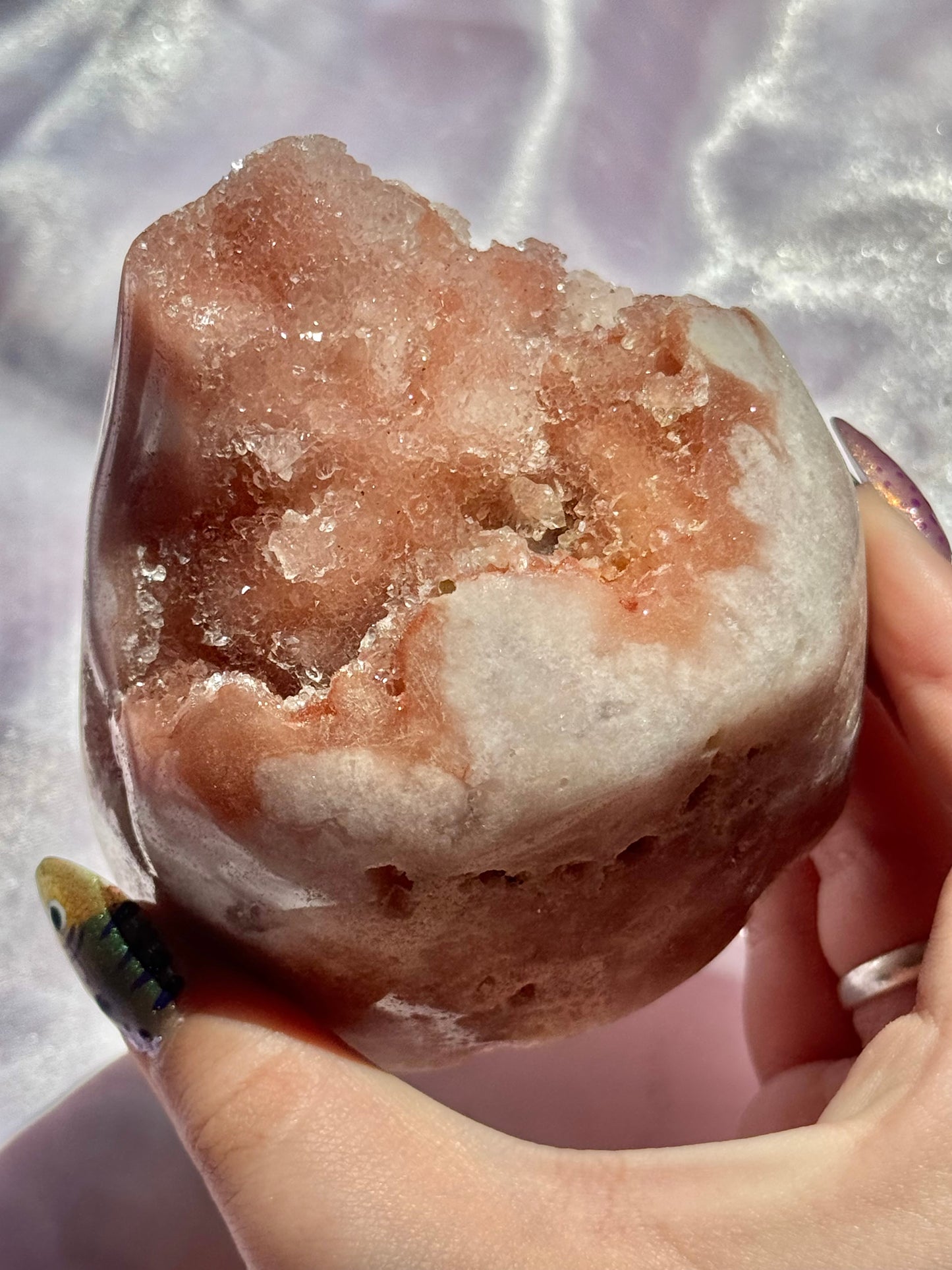 You pick! Pink amethyst Freeform’s from Brazil