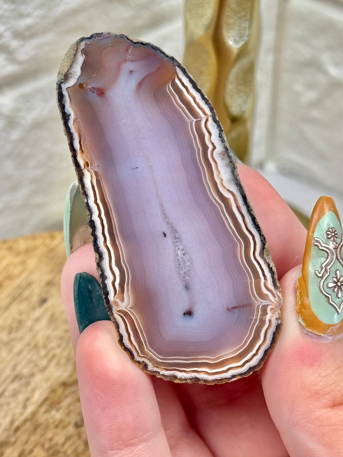 You pick! Uncommon pink Zhanguo agates from China