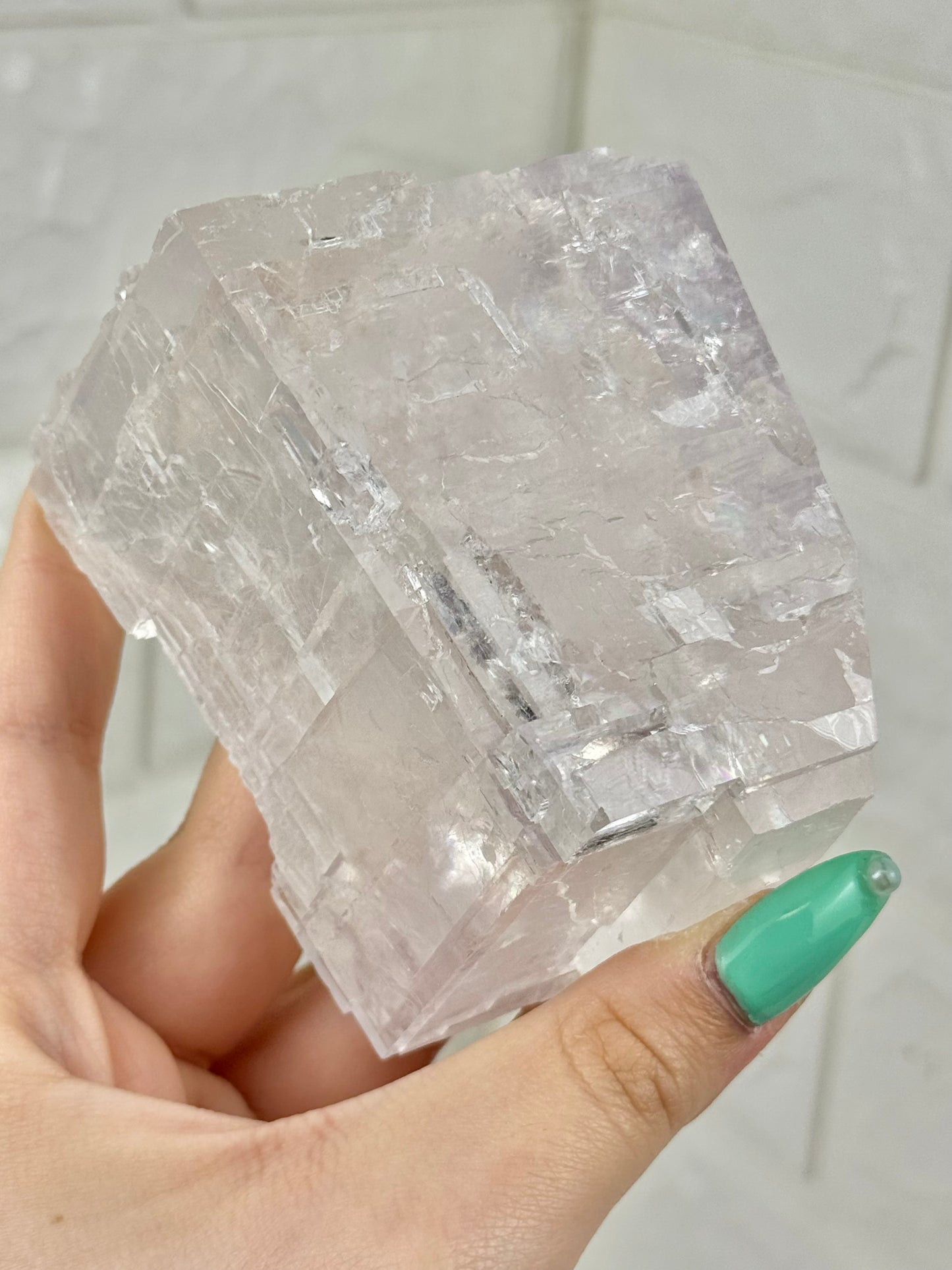 Purple balmat calcite from the Empire State zinc mine, New York