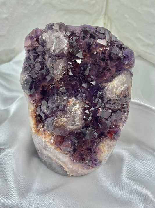 Stunning elestial hematite amethyst from India