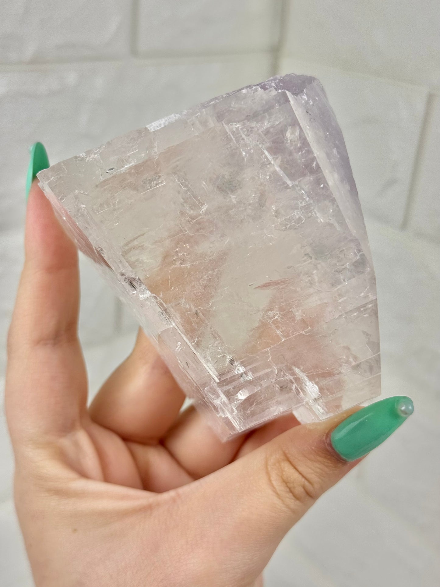 Purple balmat calcite from the Empire State zinc mine, New York