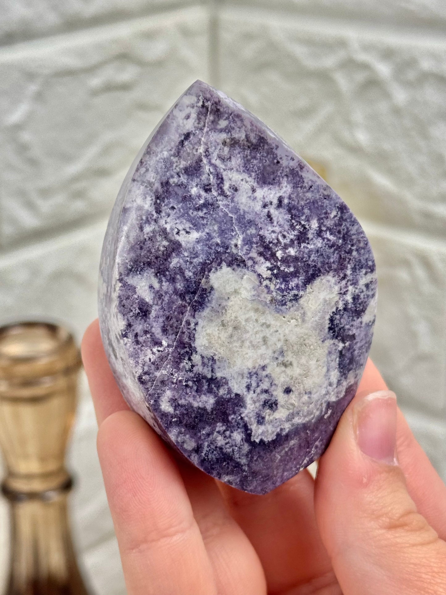 You pick! Bolivianite flames (serpentine in fluorite)