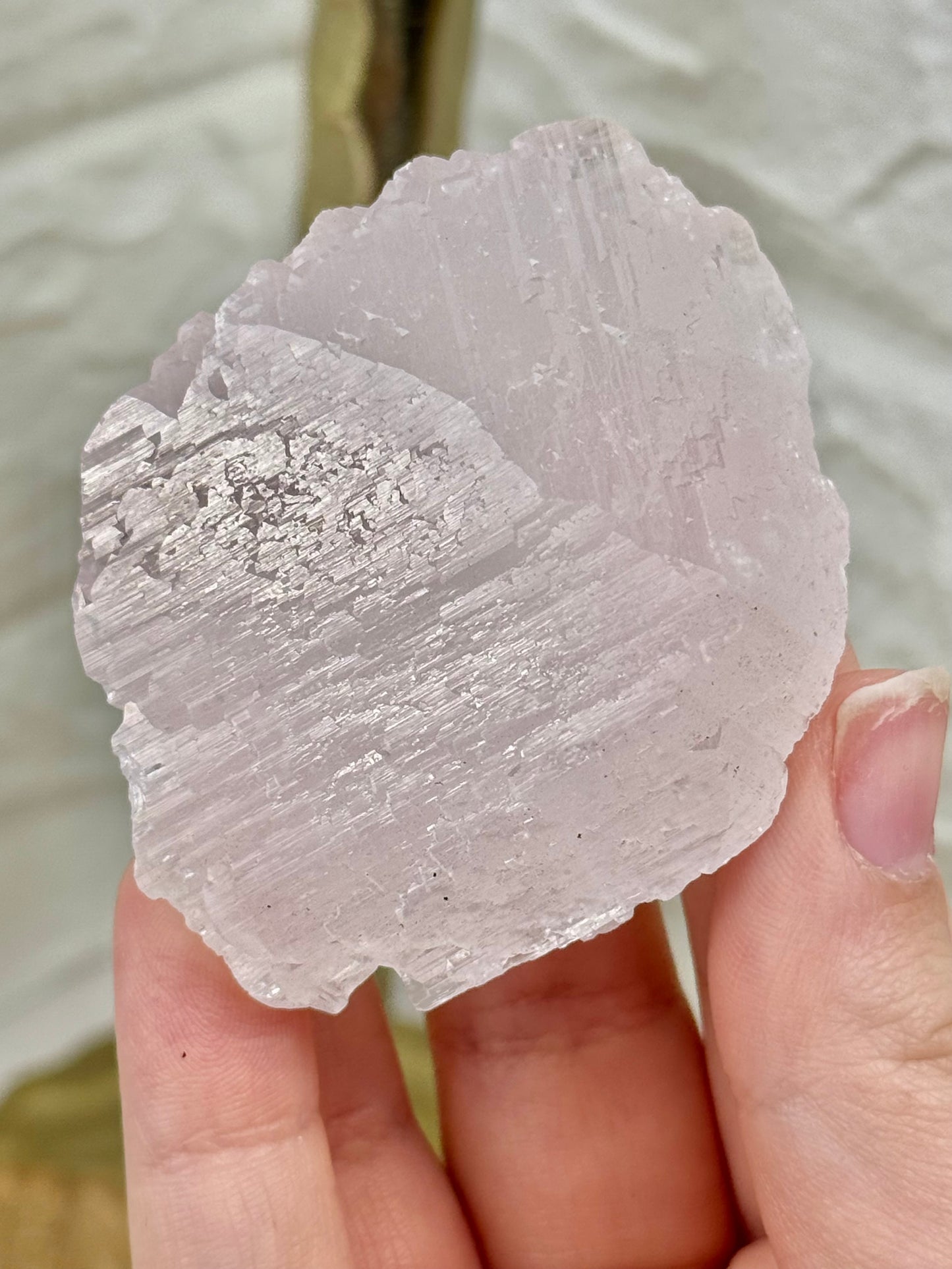 You pick! Incredible UV reactive pink shell calcite from China
