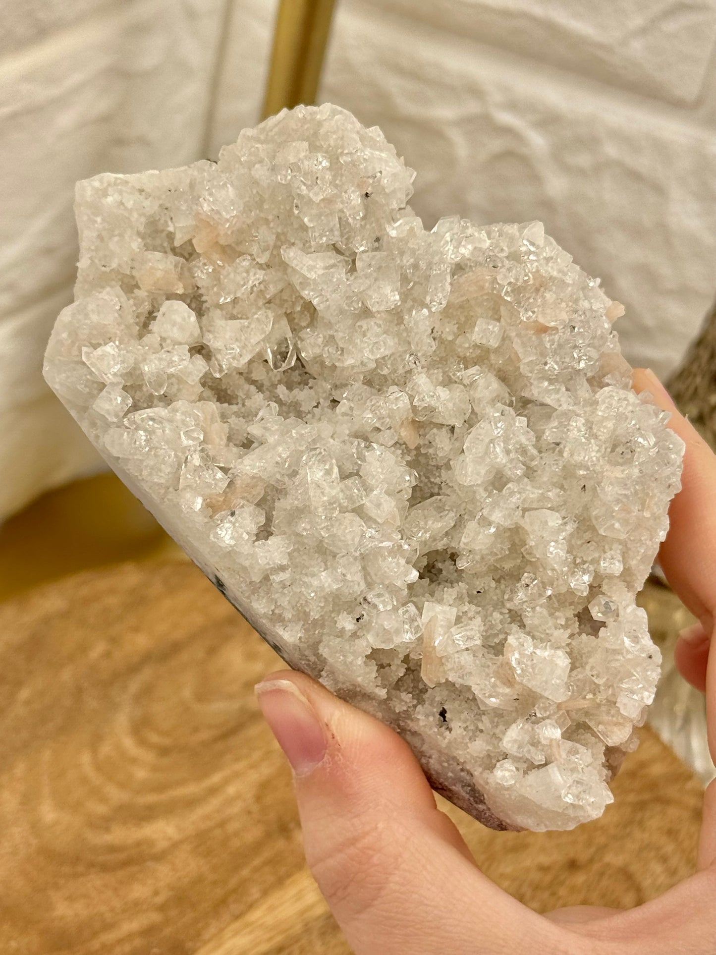 You pick! Diamond apophyllite specimens from India