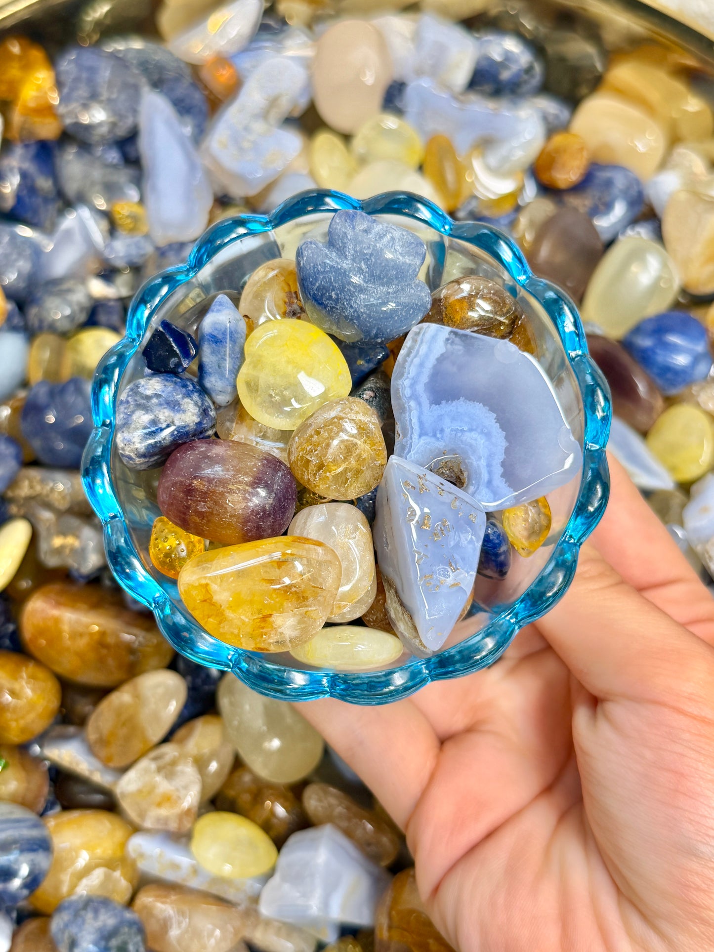 Lemon blueberry crystal confetti mix! ππ«βοΈ