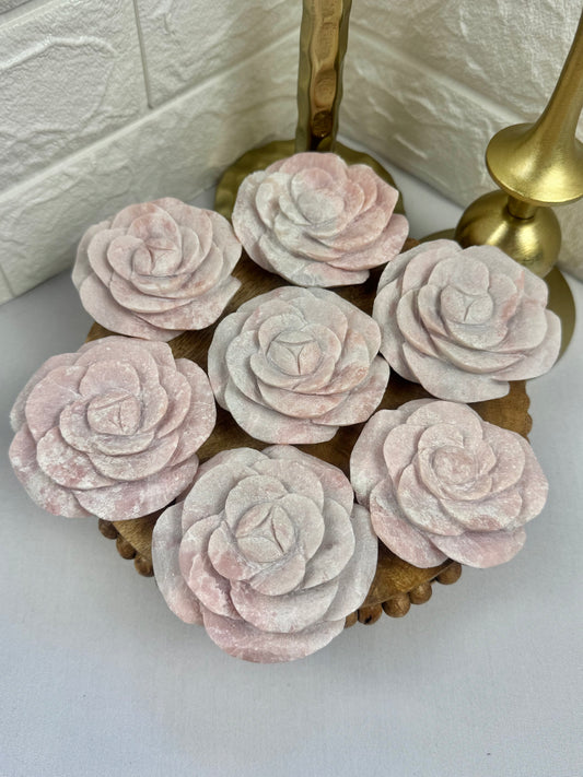 1 pretty matte finished pink opal rose