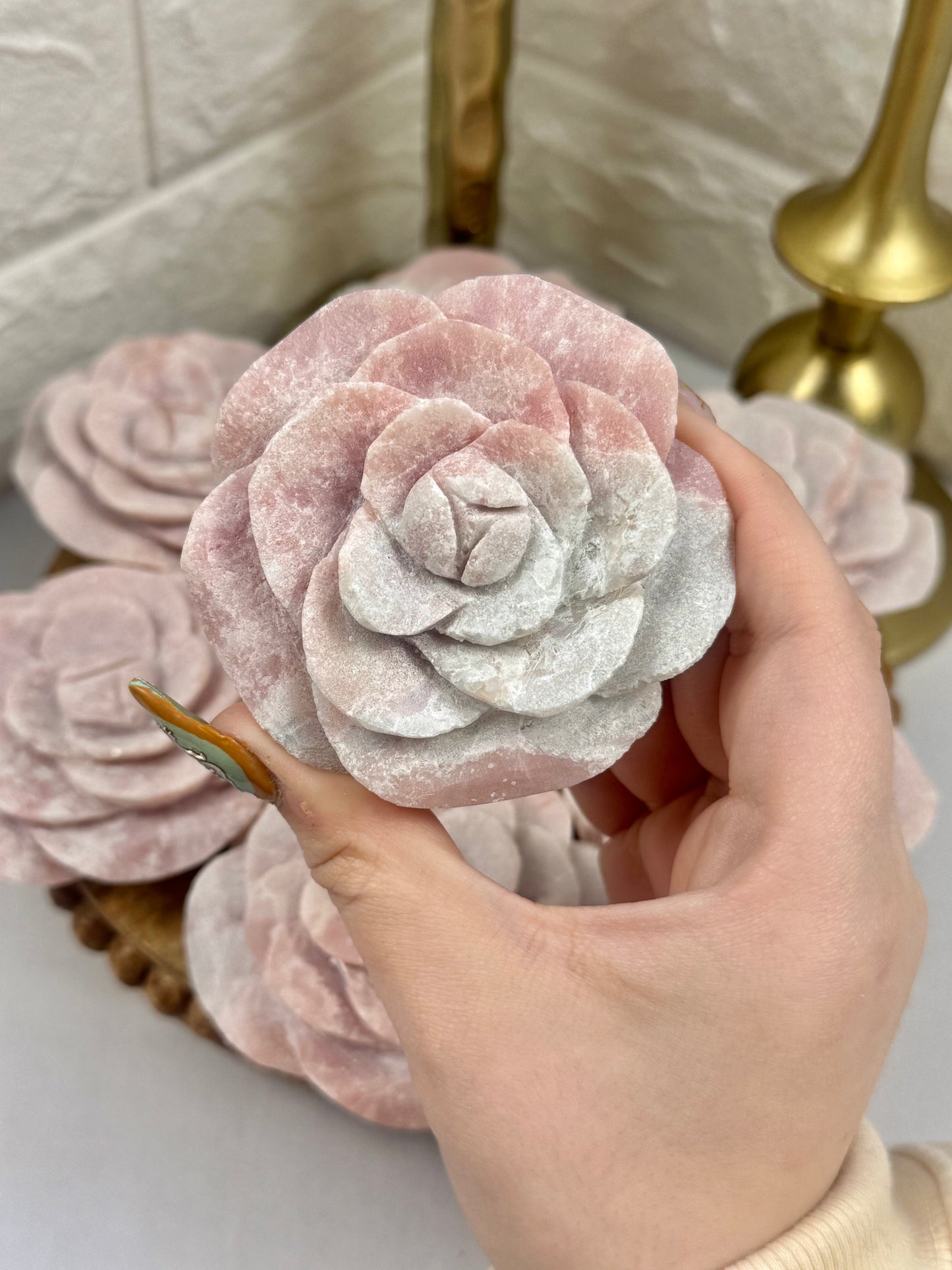 1 pretty matte finished pink opal rose