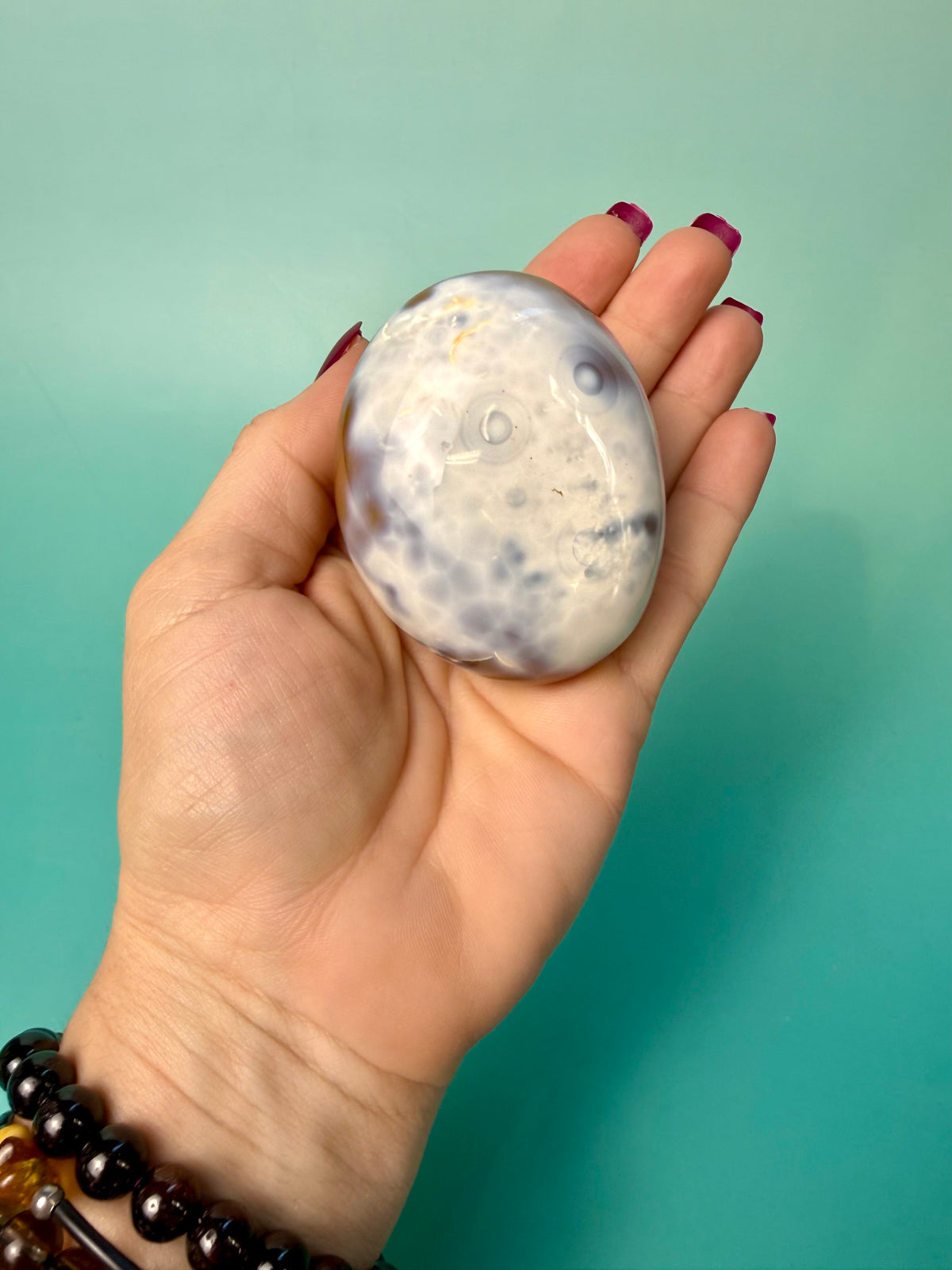 Orca X Carnelian Gallet/Palm Stone 11C