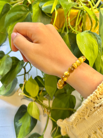 8MM Golden Tigers Eye bracelet