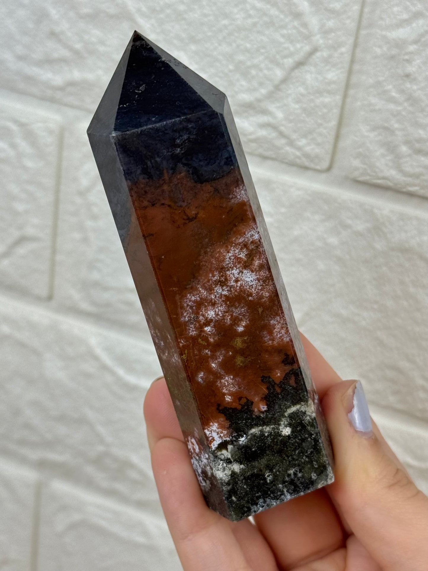 You pick! “Berry” sea jasper towers from Madagascar