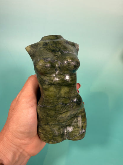 LG green jade goddess body