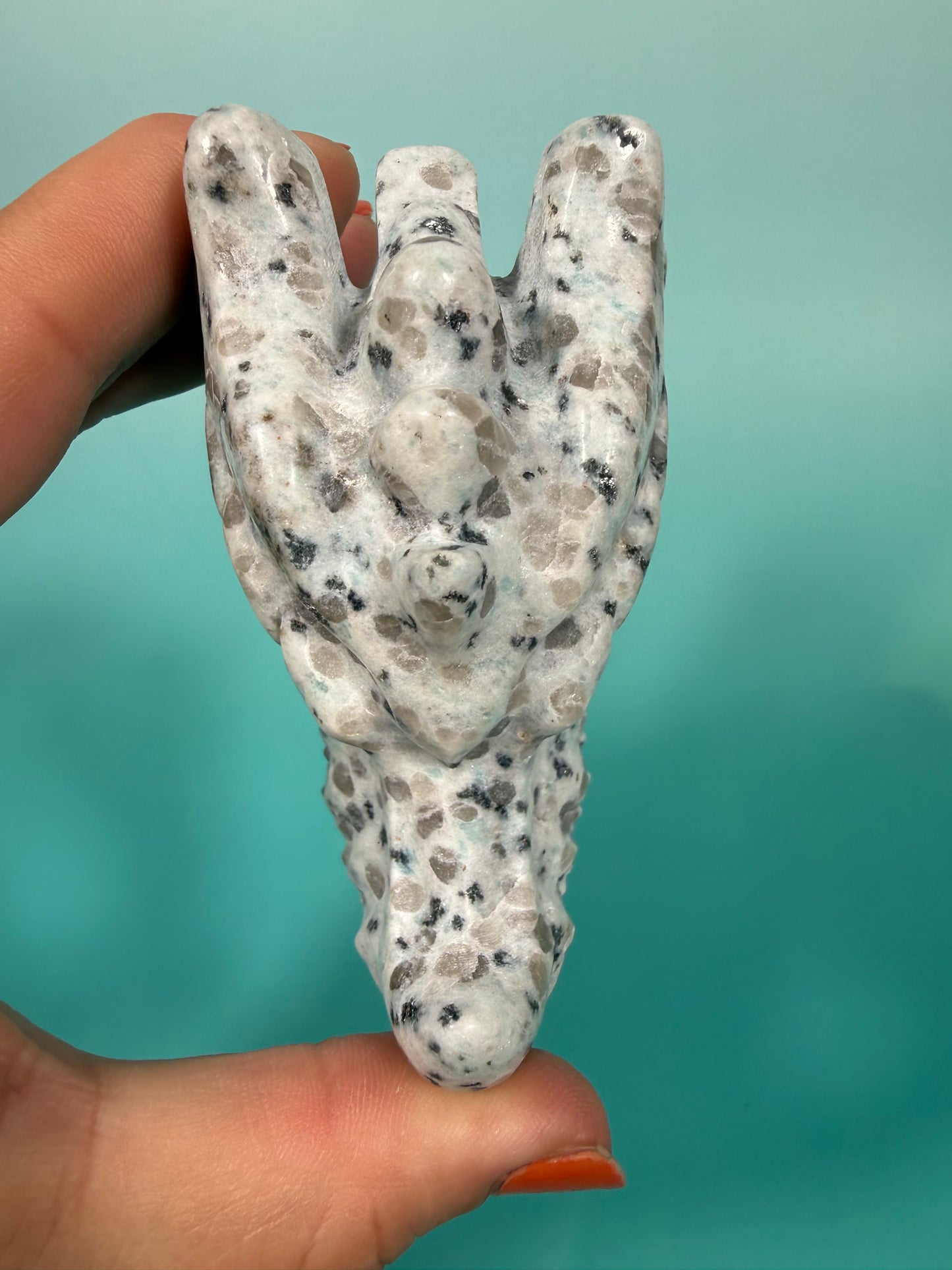 Kiwi jasper dragon head