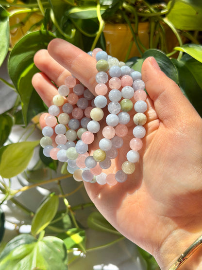 8MM Morganite bracelet