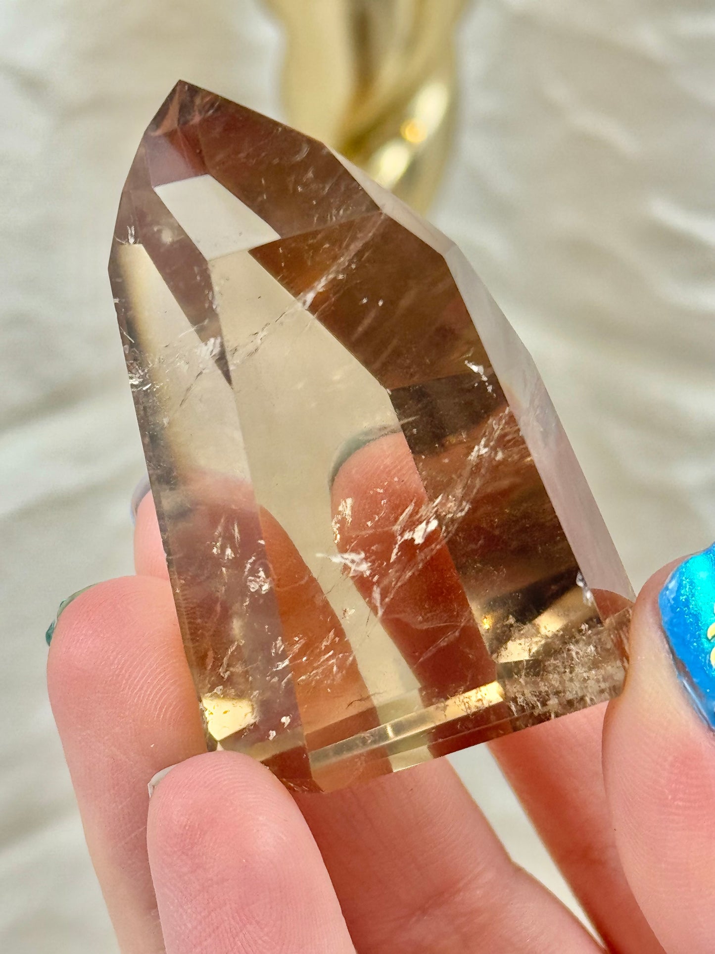 You pick! High quality natural Brazilian smoky quartz towers