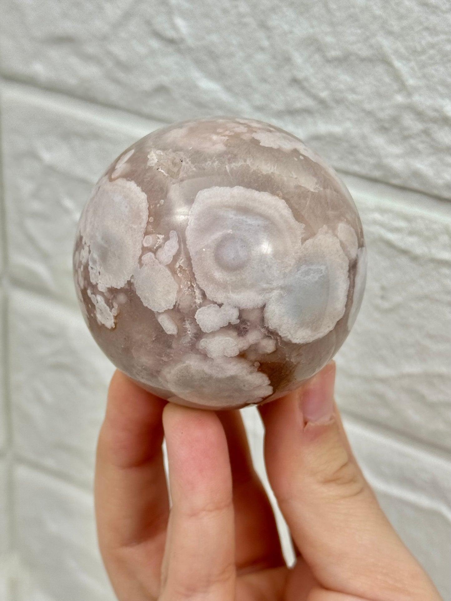 You pick! Flower agate spheres from Madagascar