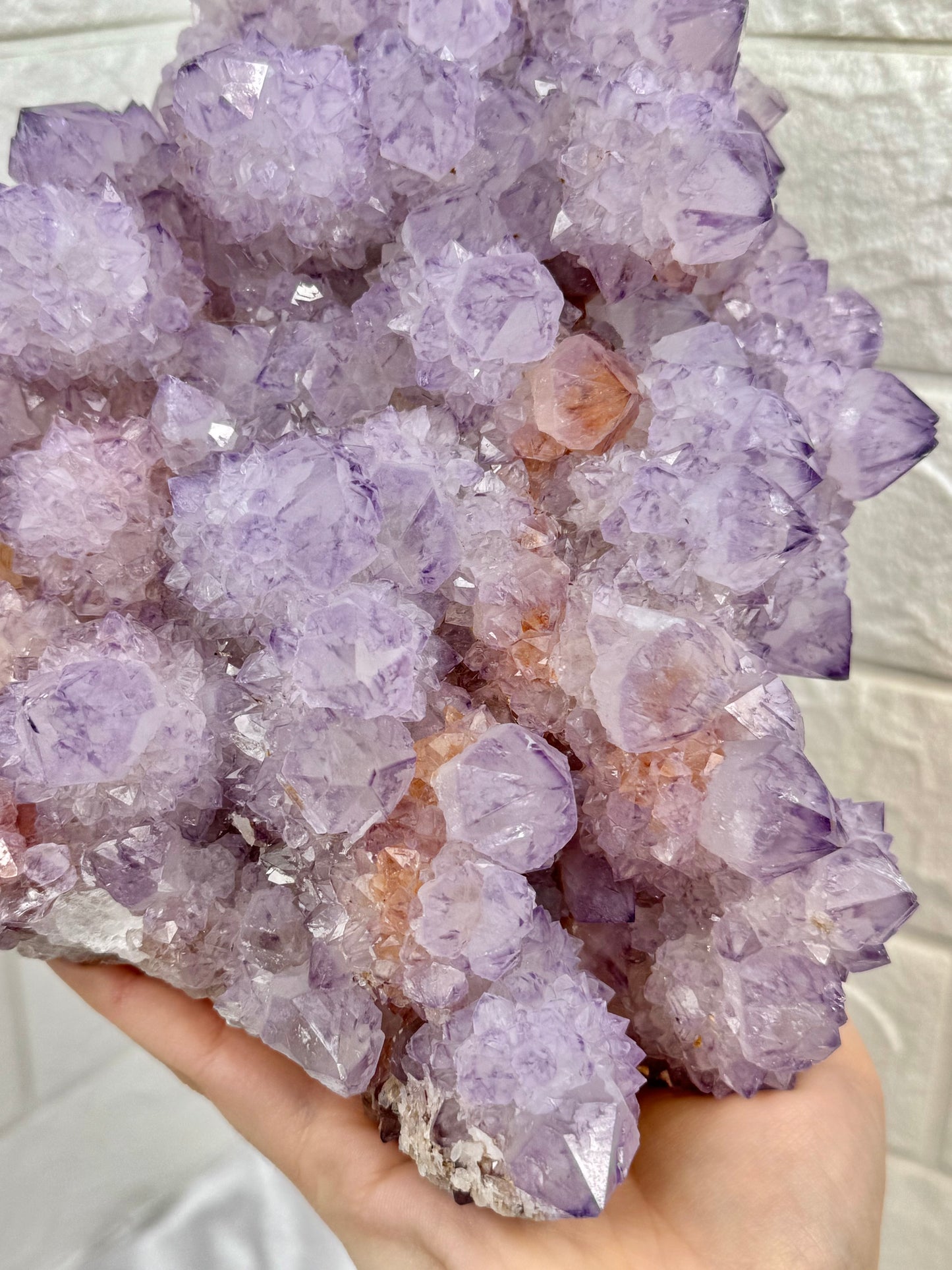 Absolutely amazing statement spirit quartz specimen from South Africa