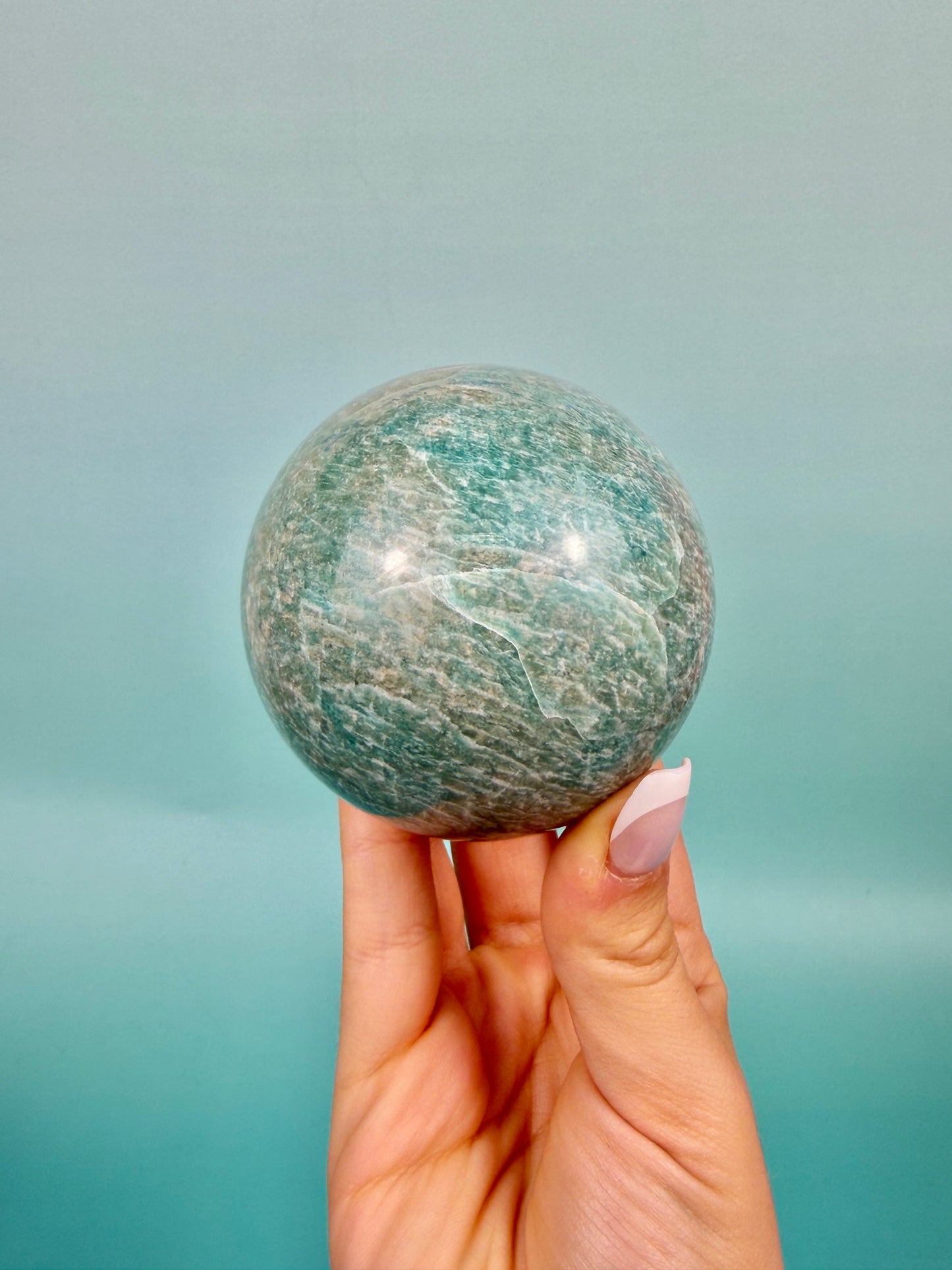 You pick! Beautiful amazonite spheres