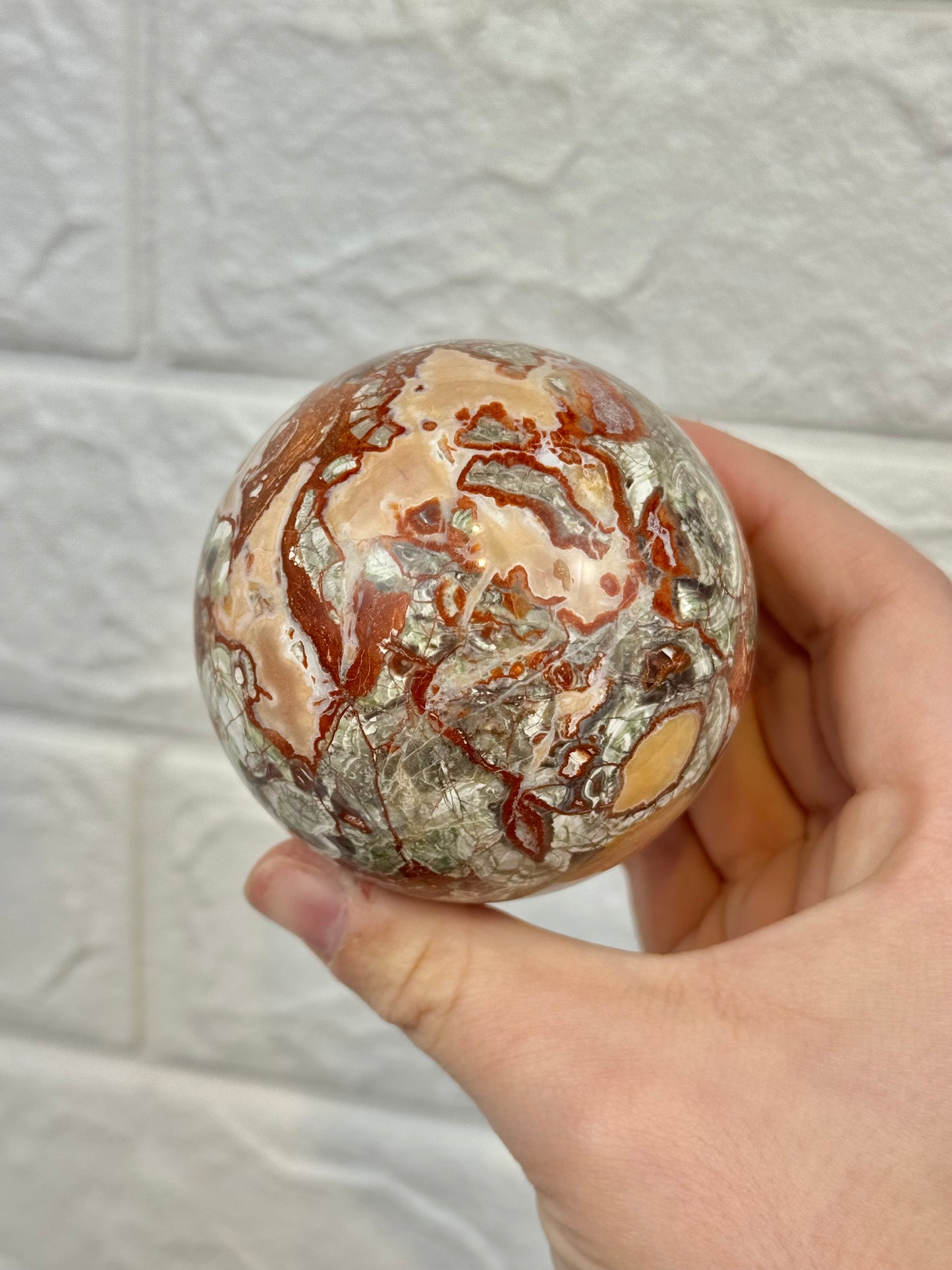 You pick! Money agate spheres from Indonesia