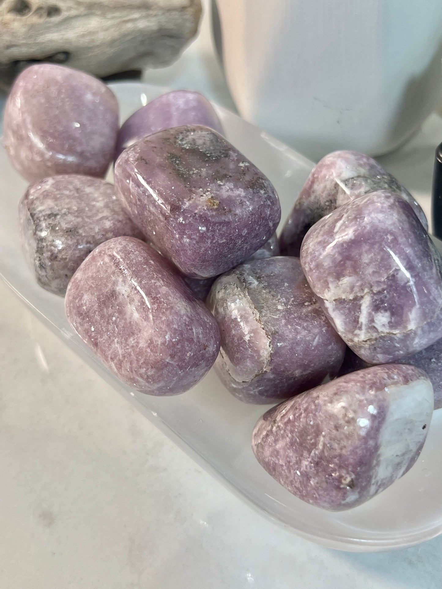 1 lepidolite tumble