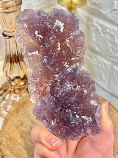 Statement “grape jelly” fluorite specimen from Zhejiang Province, China