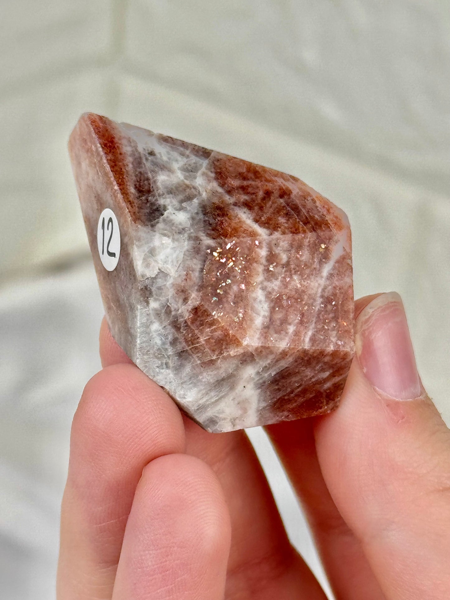 You pick! Sunstone x moonstone Freeform’s from Tanzania