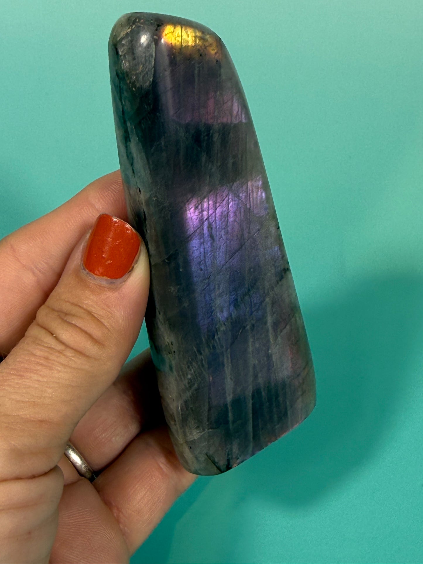 Purple labradorite Freeform X