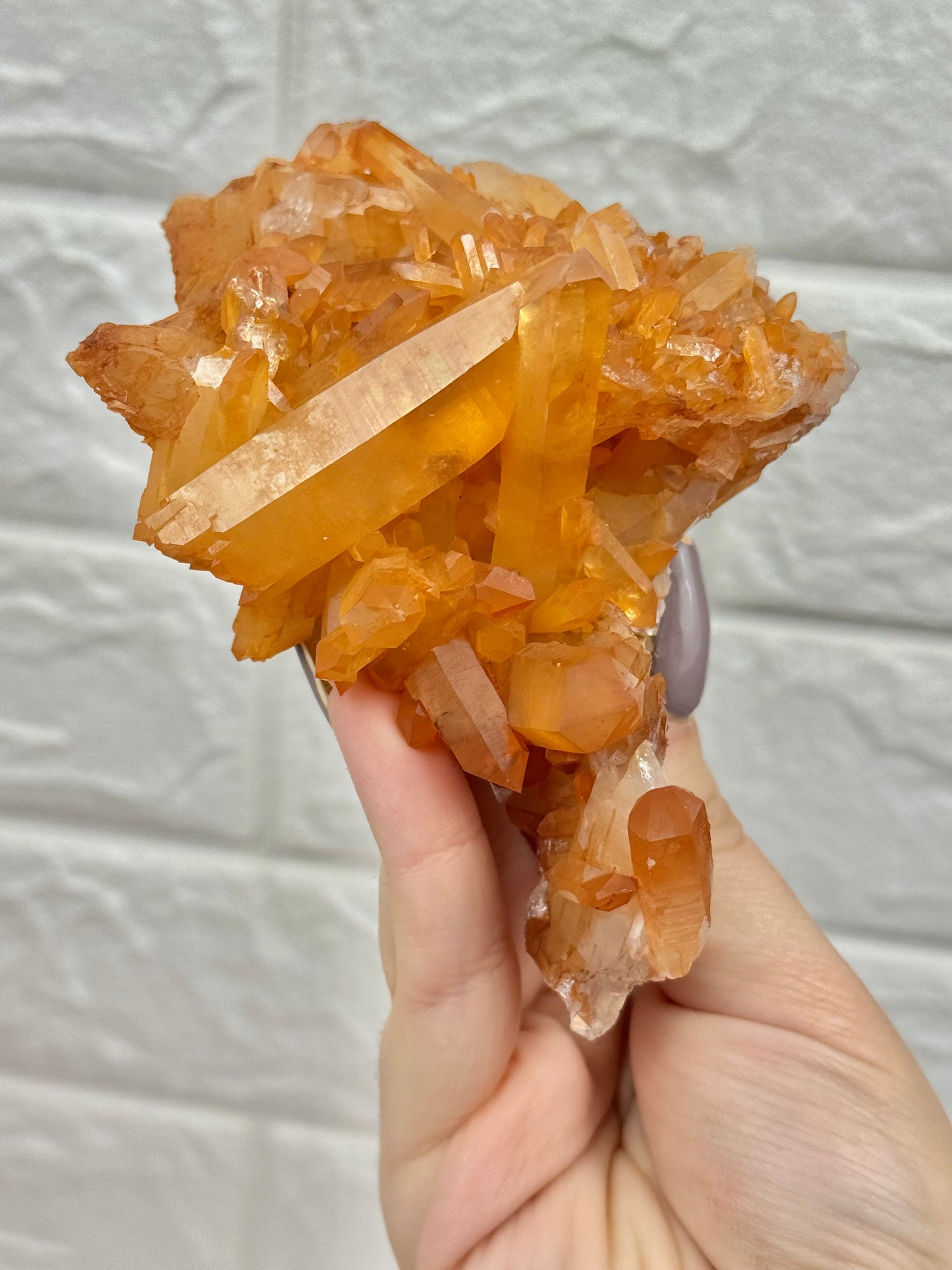 You pick! Tangerine quartz from Brazil