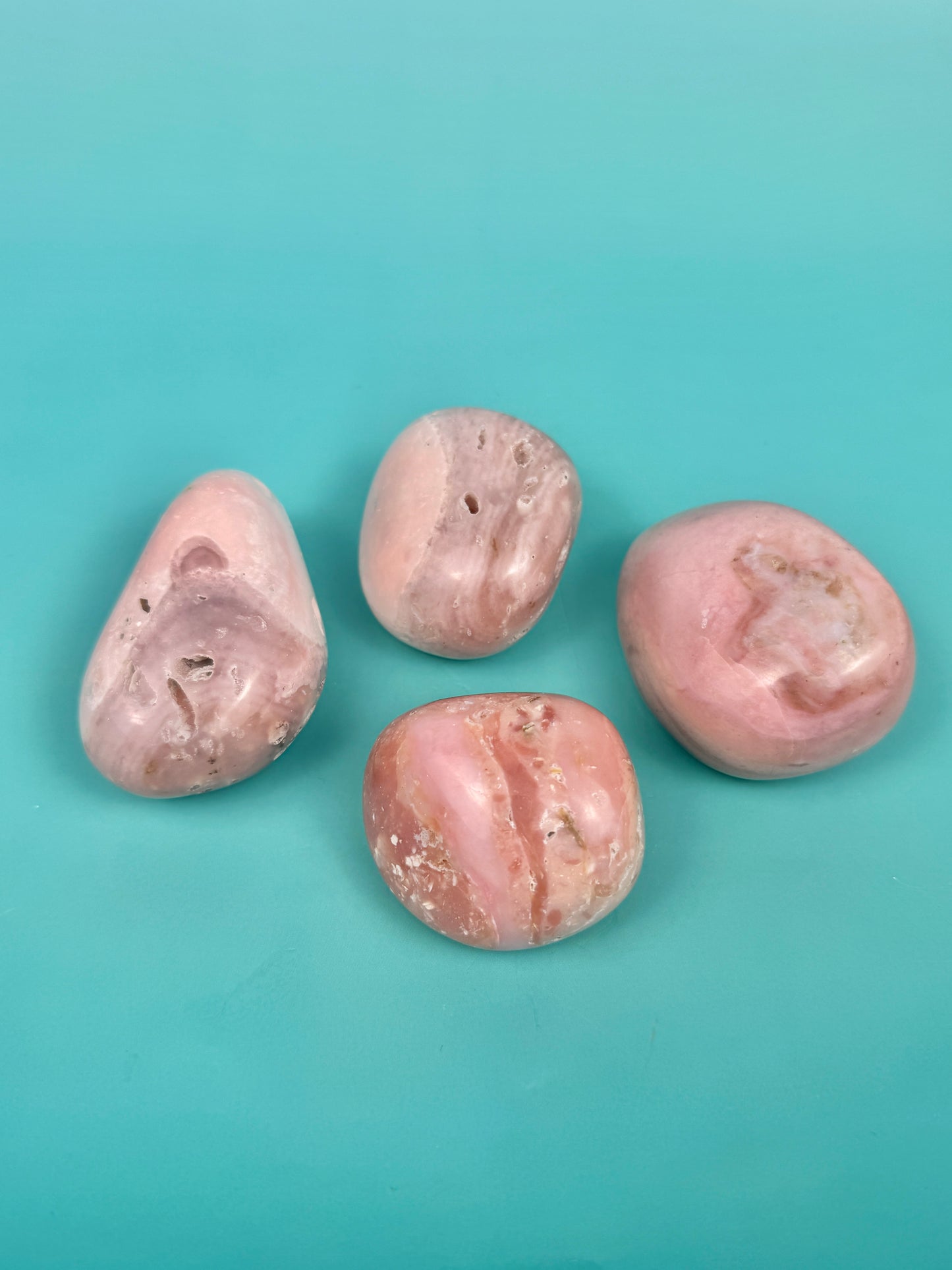 1 pink opal Freeform from Peru