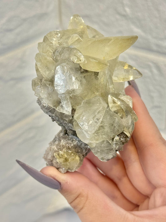 Calcite, marcasite from the sweetwater mine, Missouri