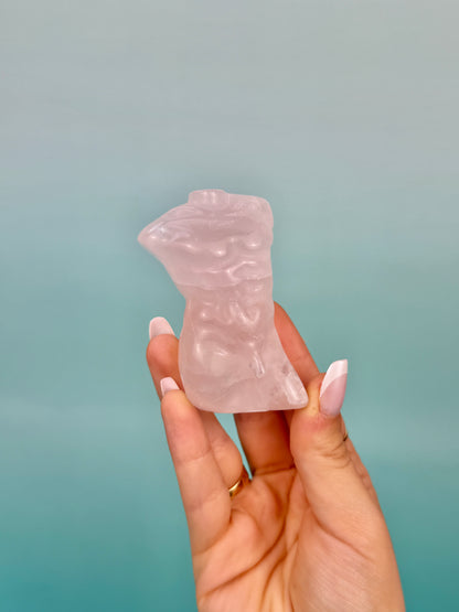 1 rose quartz male body