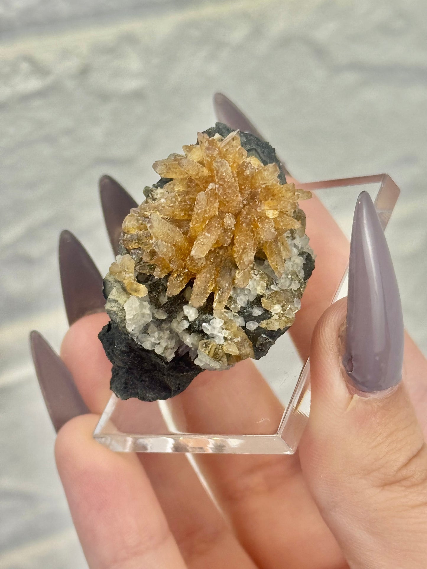 You pick! Incredible amber calcite specimens from Vietnam