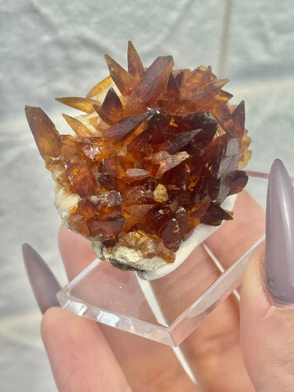 You pick! Incredible amber calcite specimens from Vietnam