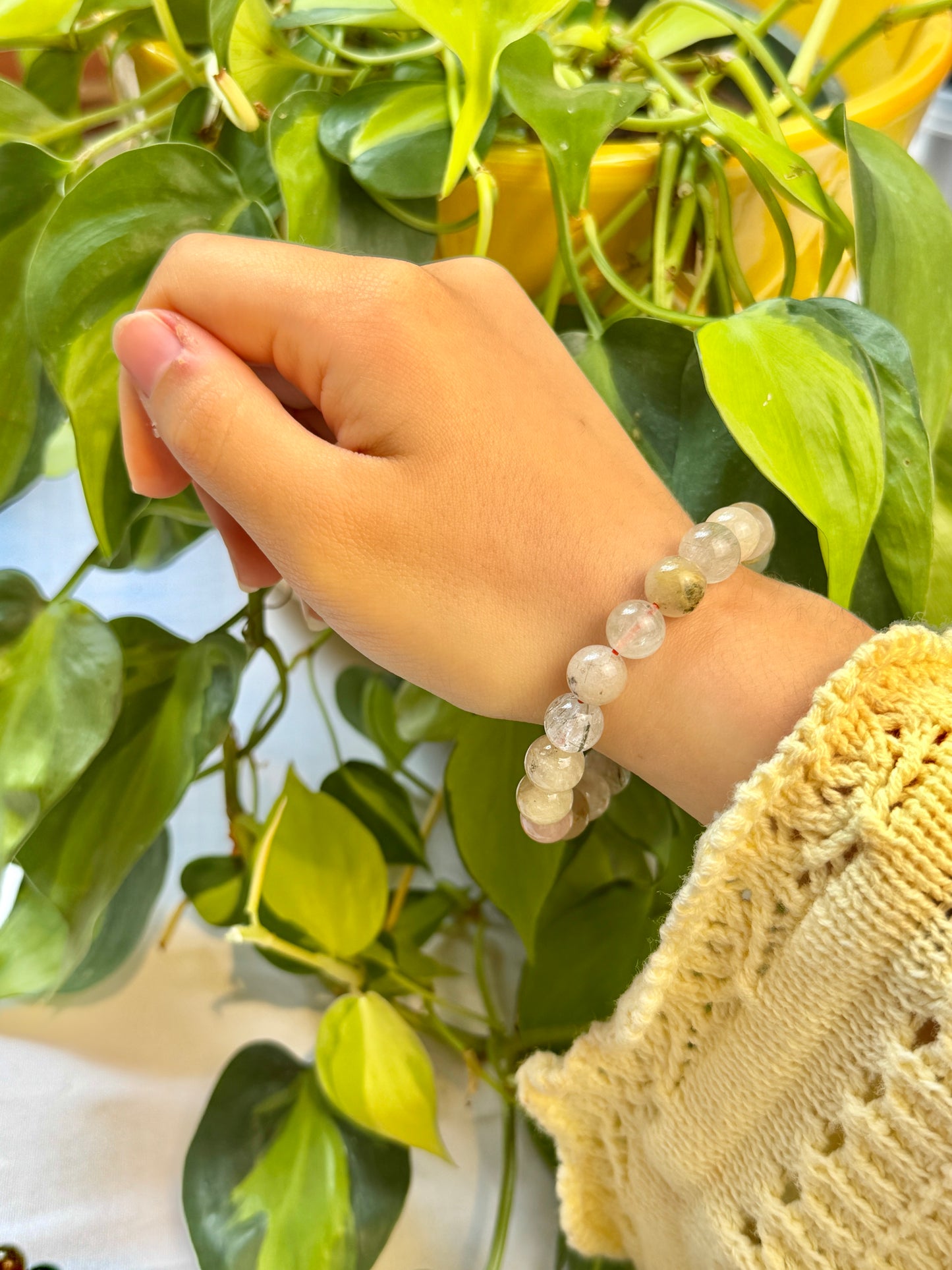 10MM Rutilated Quartz bracelet