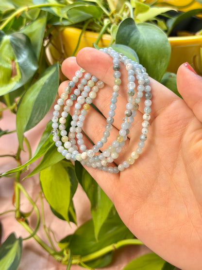 4MM Aquamarine bracelet
