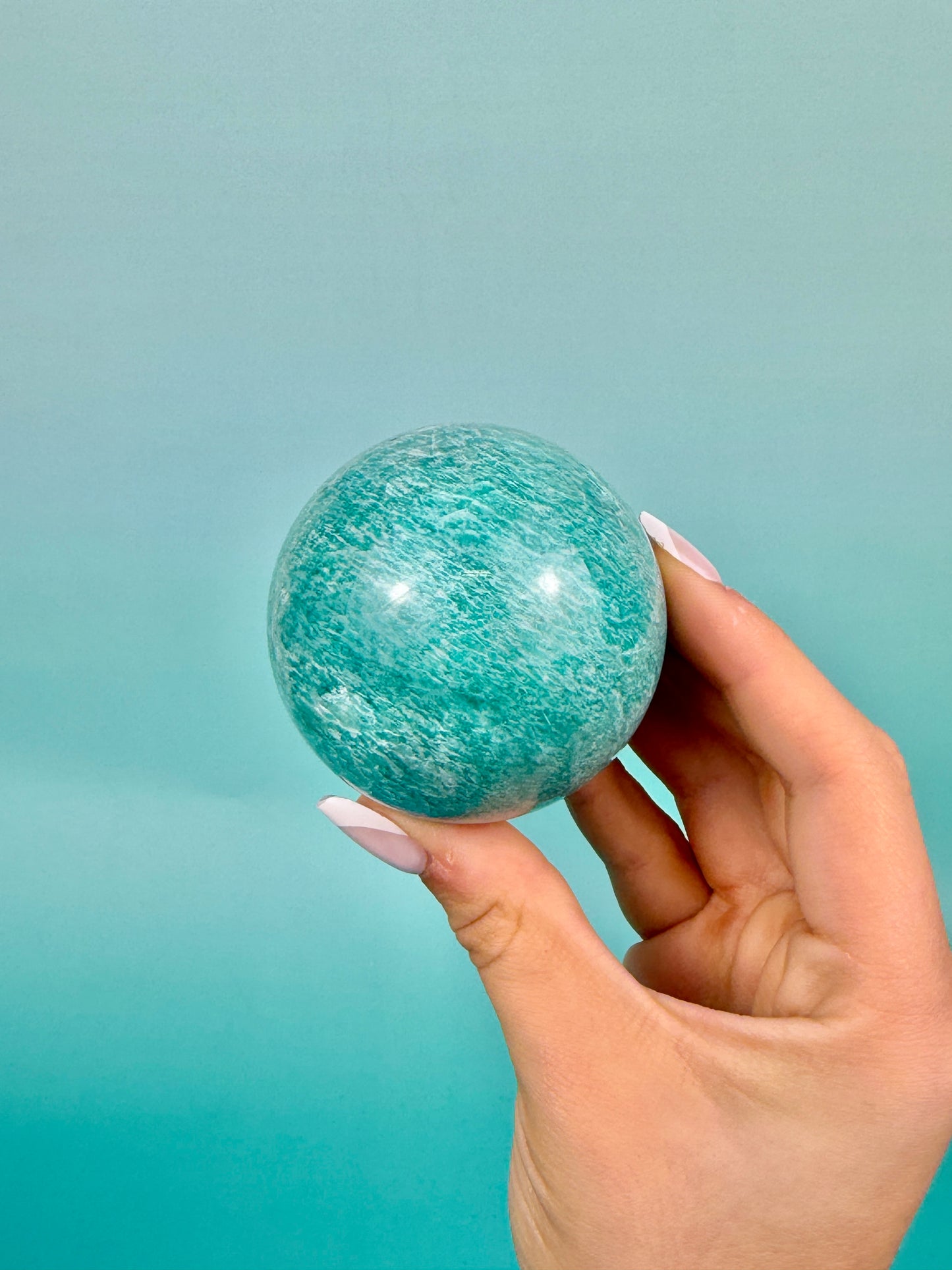 You pick! Beautiful amazonite spheres
