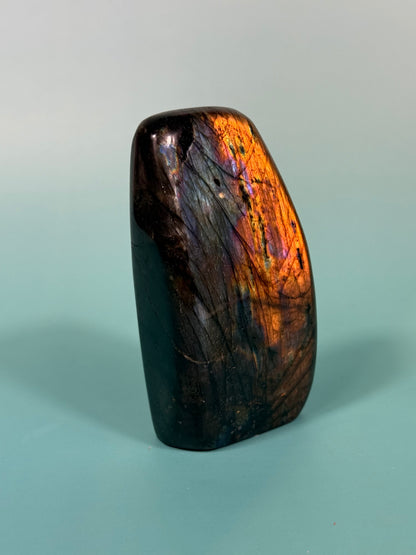 Stunning bright flash labradorite Freeform H