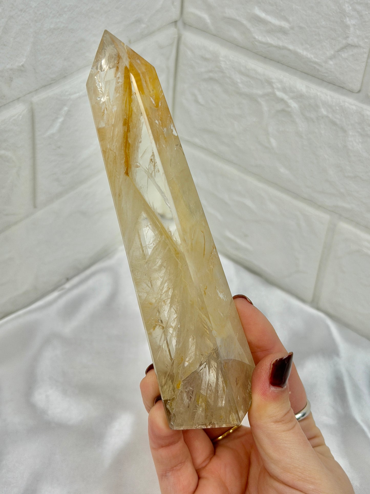 You pick! Smoky golden healer obelisks from Brazil